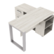 Escritorio credenza pata metalica