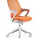 Silla-ejecutiva-blanca-naranja-frente-S-E25