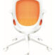 Silla-ejecutiva-blanca-naranja-S-E25
