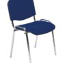 Silla-visita-cromo-tela-azul-marino-SV3