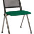 Silla-visita-mes-tela-verde-SV15