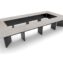 Mesa de juntas armable