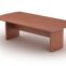 Mesa de juntas oval madera