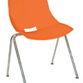 Silla-polipropileno-cromo-naranja-SV16