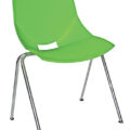 Silla-polipropileno-cromo-verde-SV16